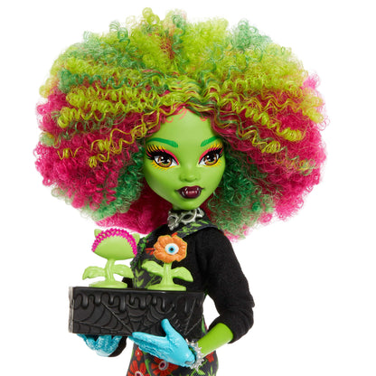Monster High Fearbook Păpușă Venus McFlytrap cu accesorii Clubul Sub-Pământ 4+ ani