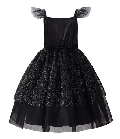 ReliBeauty RB-G9483-B8 Costum de pisică pentru fetițe cu urechi și coadă, 10-11 ani