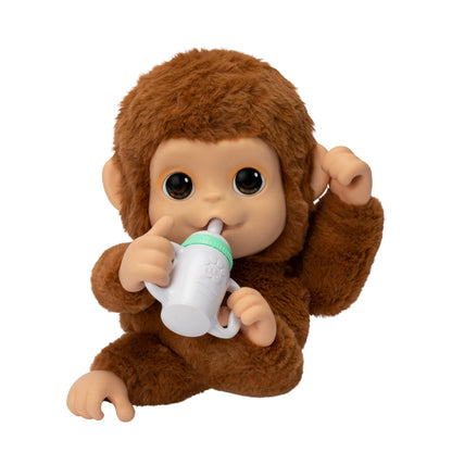Little Live Pets Baby Monkey Mango, 50+ sunete, 4+ ani