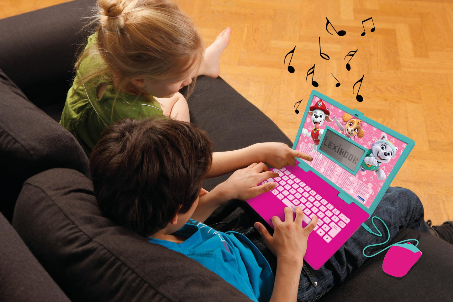 Lexibook JC598PAGi1 Laptop educativ Paw Patrol, 124 activități