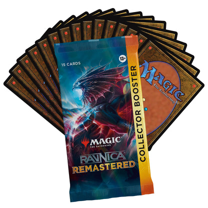 Carti de Joc, Magic: The Gathering Ravnica Remastered 15 carti Magic - versiunea in engleza
