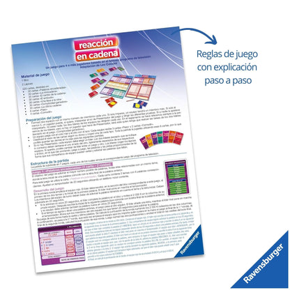 Chain Reaction - Ravensburger, board game in limba spaniola
