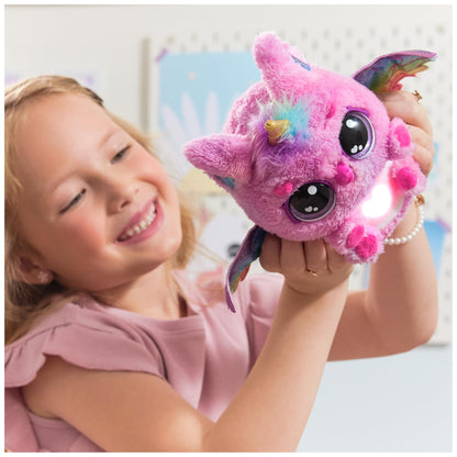 Hatchimals Alive Mystery Ei Pufficorn - Ou magic auto-încărcat de 25 cm cu jucărie interactivă surpriză, pentru copii de la 5 ani.