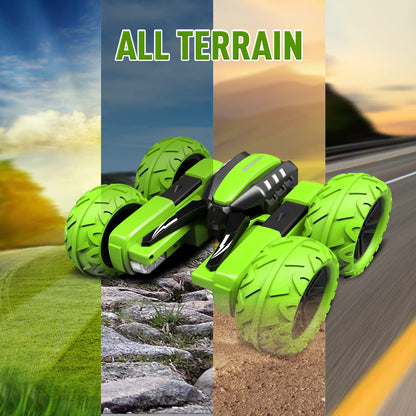 Amicool G03080R Mașină RC Offroad 4WD cu Rotire 360° și LED pentru Copii 6-12 Ani