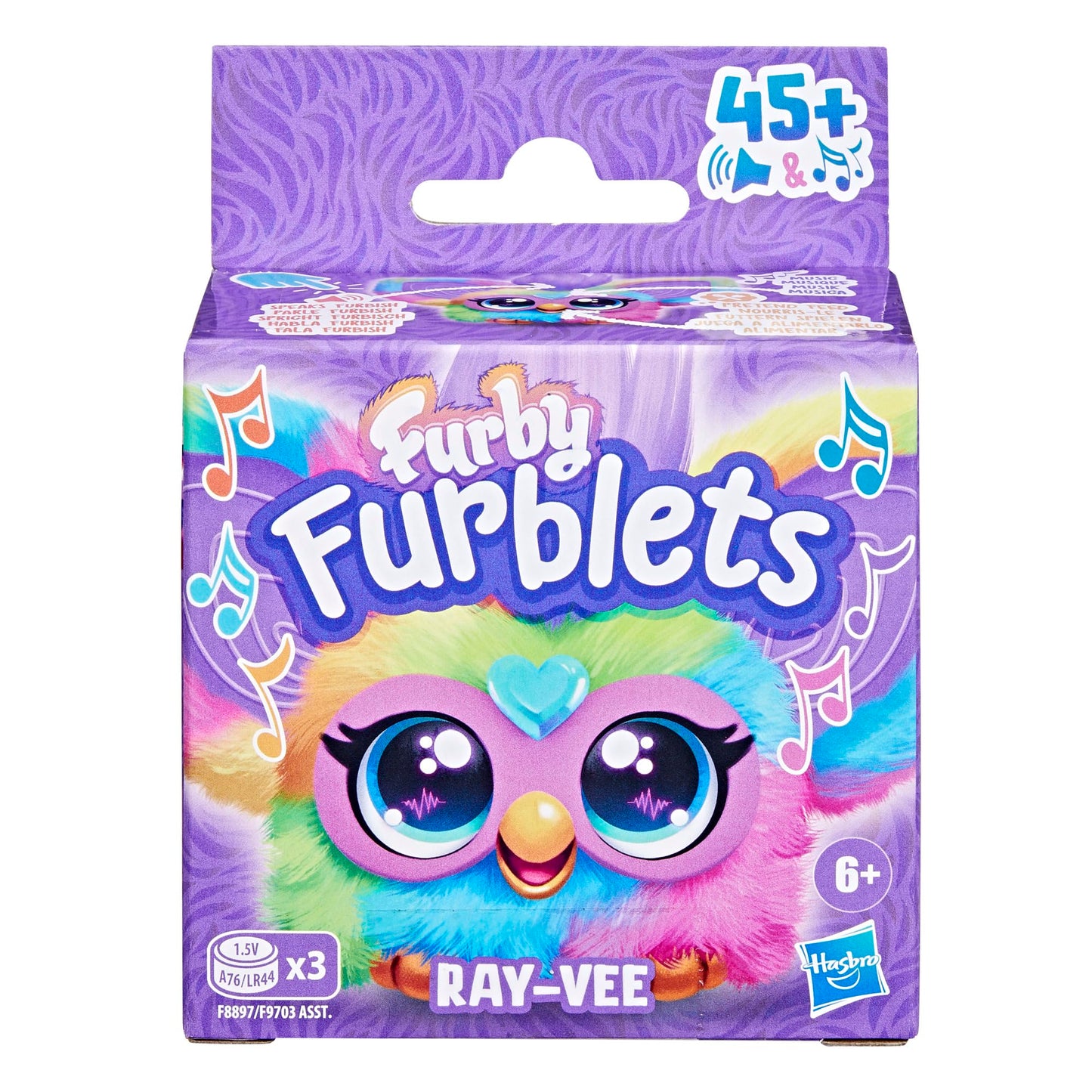 Furby Furblets Set 3 mini plușuri electronice cu sunete