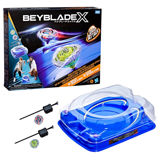 Beyblade X Set Bătălie Drop Attack cu Arenă
