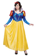 California Costumes XL Costum de damă Albă ca Zăpada, albastru/galben