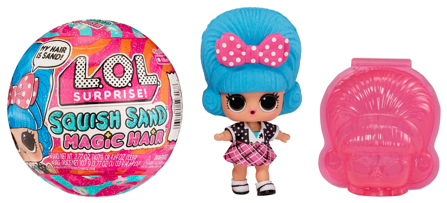 Papusa, LOL Surprise, Squish Sand Tots Asst, Plastic, +4ani, Multicolor și surprize - ideală pentru fetițe de 3 ani