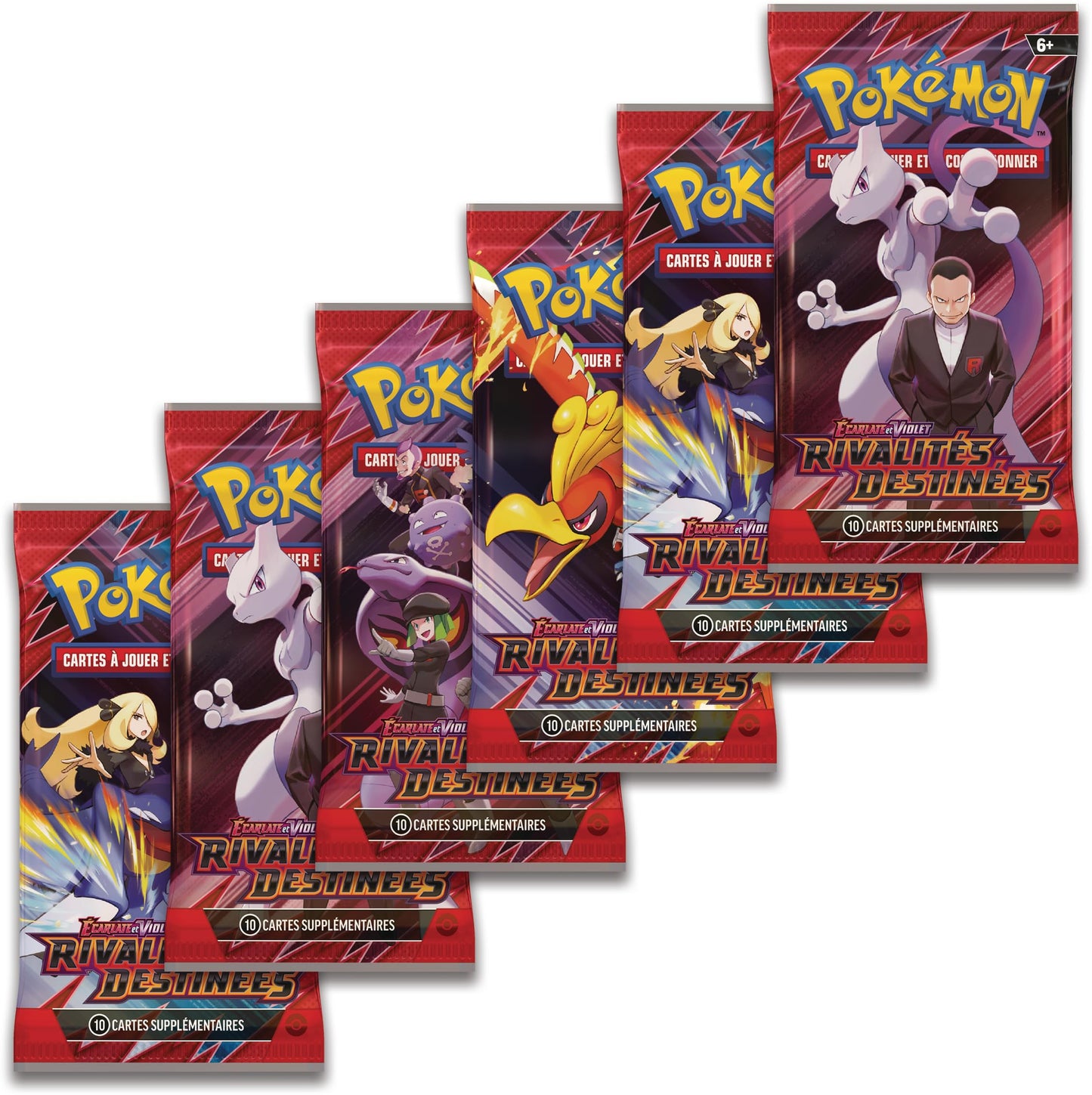 Pokémon TCG Scarlet & Violet, 6 pachete booster