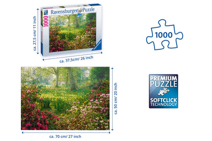 Puzzle Ravensburger 1000 piese - Flori - Puzzle pentru adulți și copii de peste 14 ani, [Exclusiv pe Amazon]