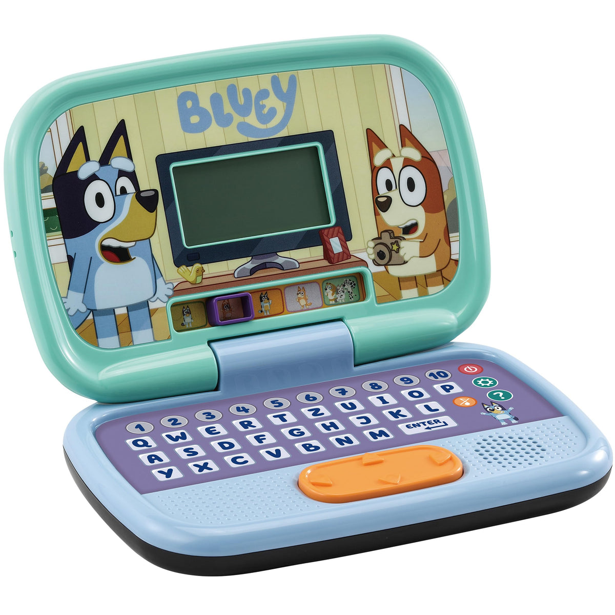 VTech Bluey Lernlaptop Laptop educațional cu tastatură QWERTZ pentru copii 3-6 ani
