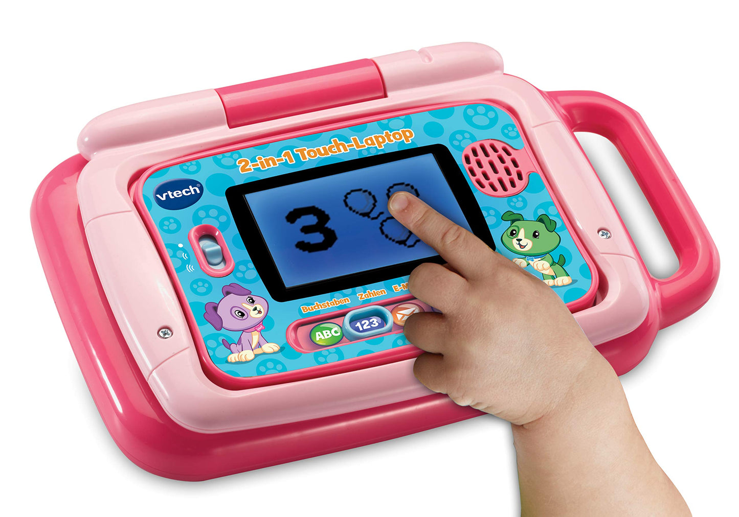 VTech Laptop tactil 2 în 1, 3-6 ani (germană)