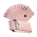 YuZhou Cărți de joc poker Rose Gold, impermeabile