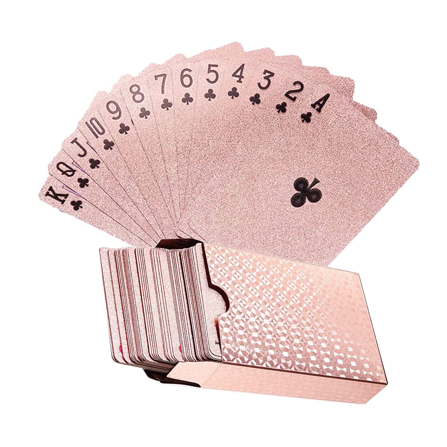 YuZhou Cărți de joc poker Rose Gold, impermeabile