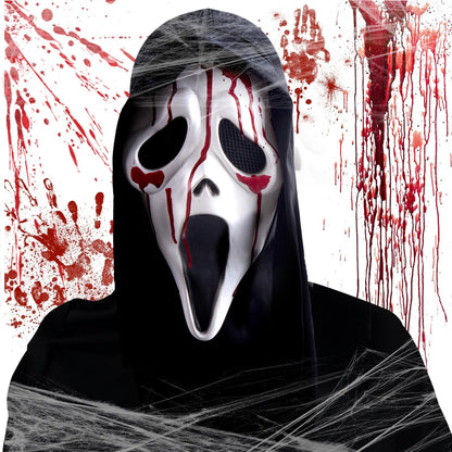 Chuankefanxing Mască Halloween Țipăt, latex