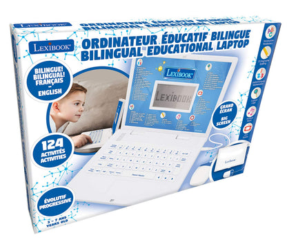 Lexibook JC598i1 Laptop educational, 3-7 ani (EN/FR)