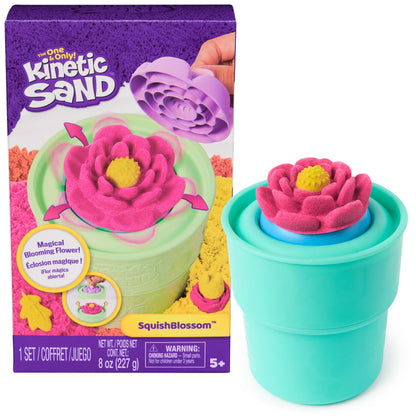 Kinetic Sand Squish Set Flori, 227 g, 5+ ani