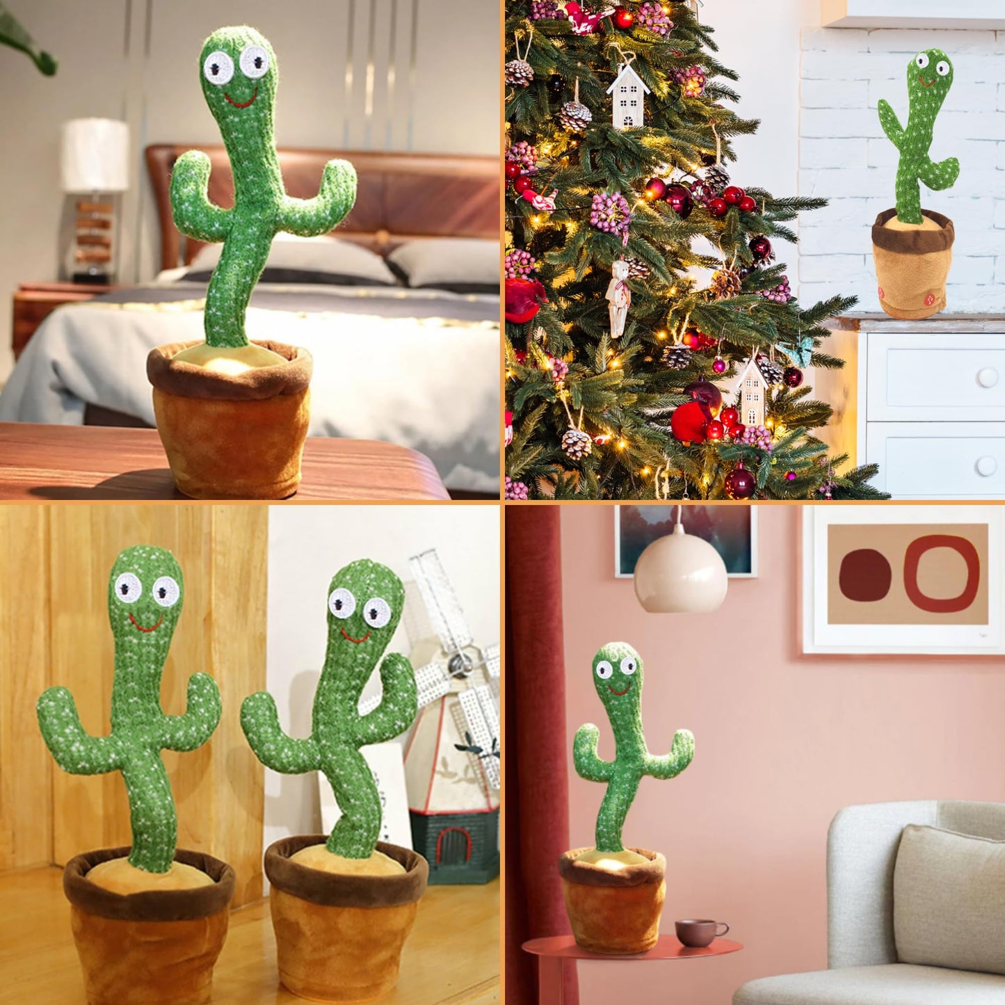 Magic Select Cactus Dansator, 120 melodii, lumini