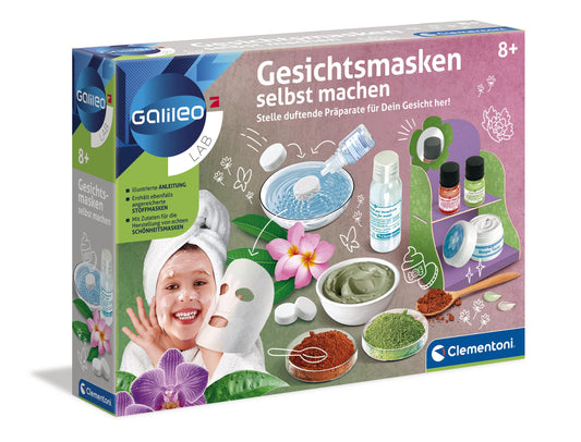 Clementoni 59248 Galileo Lab Set Masti Fata DIY, 8+ ani