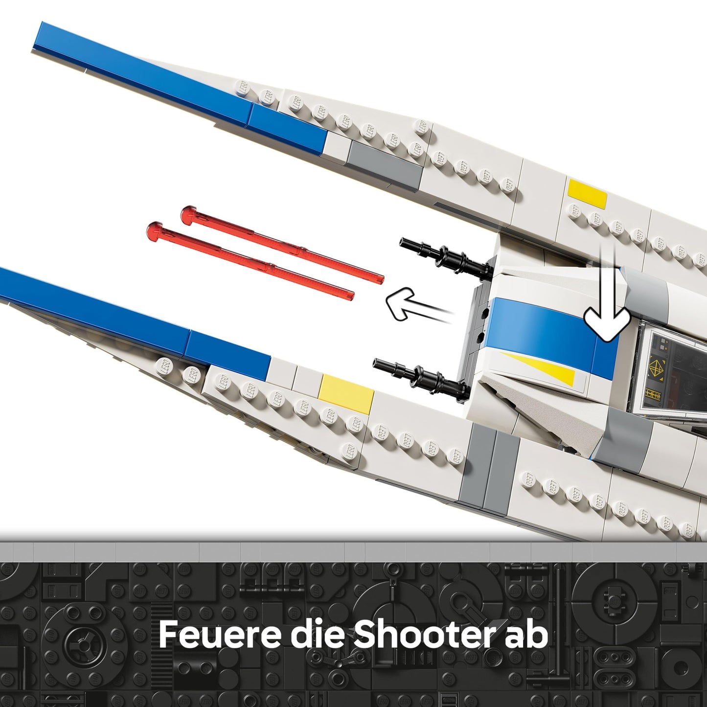 LEGO Star Wars 75399 U-Wing Starfighter, 8+ ani
