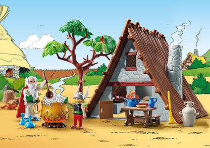 PLAYMOBIL 71828 Casa lui Asterix, 5+ ani