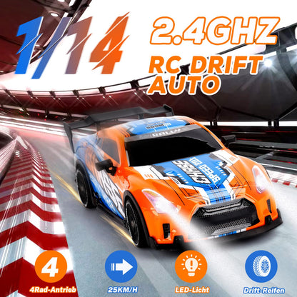 Jonrryin Mașinuță RC Drift 1:14, 25 km/h, 8+ ani