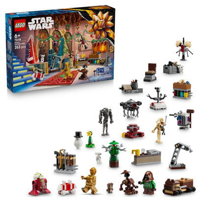LEGO 75418 Star Wars Calendar Advent 2025, 24 surprize, 6+