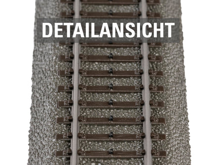 Märklin 24611 Șină de cale ferată cu schimbător manual stânga C-Gleis Spur H0 188,3 mm