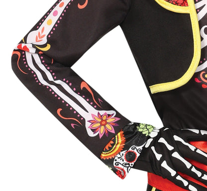 Guirca Costum Mariachi Schelet copii, 3-4 ani