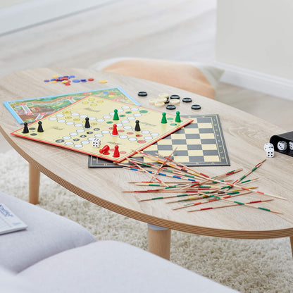Schmidt Spiele 49147 Set de jocuri cu 100 de variante de joc de la 6 ani