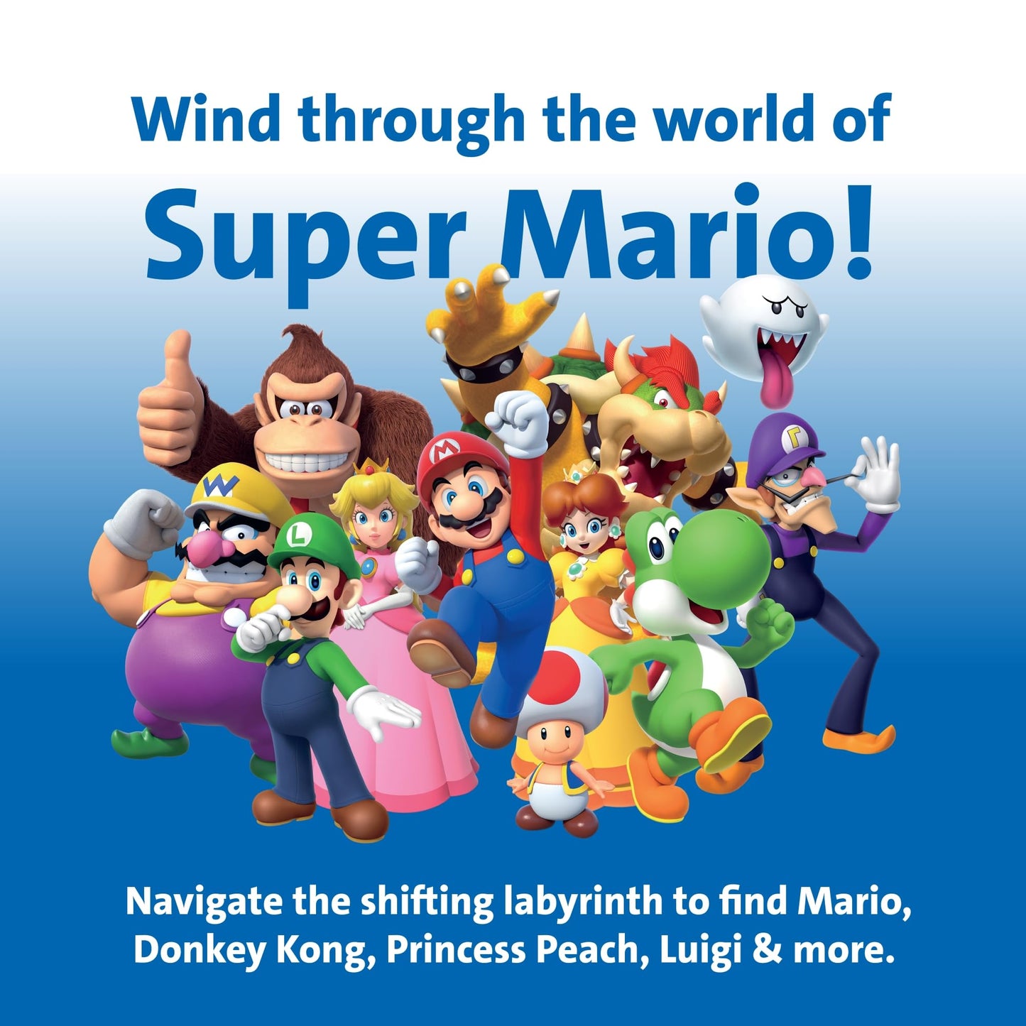Ravensburger 26063 Joc de societate Labirintul Nebun Super Mario cu figurine Super Mario 7+ ani