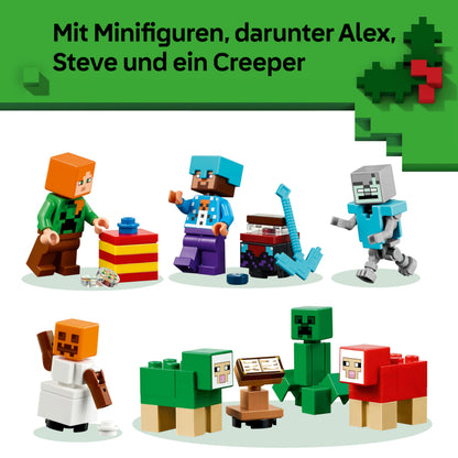 LEGO 21280 Minecraft Calendar Advent 2025, 24 surprize, 7+