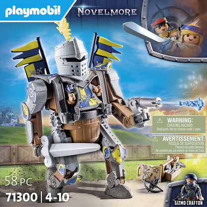PLAYMOBIL Novelmore 71300 Robot de lupta Gizmo Crafton, 4+ ani