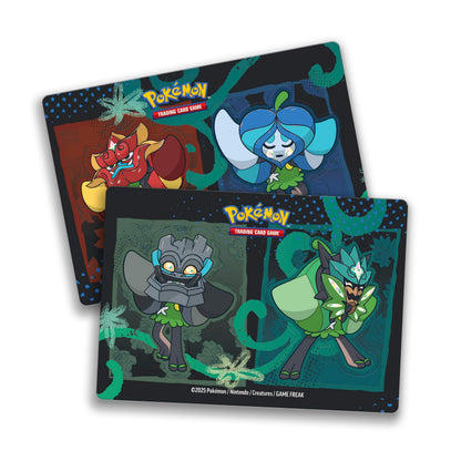 Pokémon Cutie Ogerpon, 3 bostere + autocolante (DE)