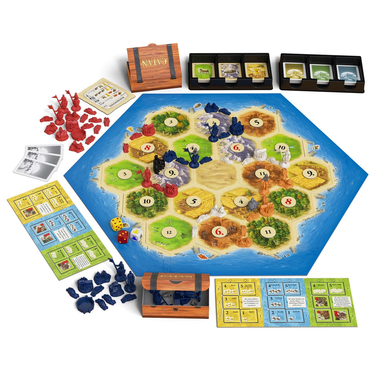 Kosmos 682736 CATAN Orașe & Cavalerii, extensie, 12+ ani