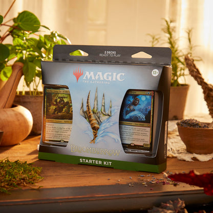 Magic: The Gathering Bloomburrow - Pachet de Începători | Învață Magic cu 2 Deck-uri Bloomburrow | Joc de Cărți de Colecție pentru 2 Jucători de la 13 Ani (Versiunea în Limba Germană)