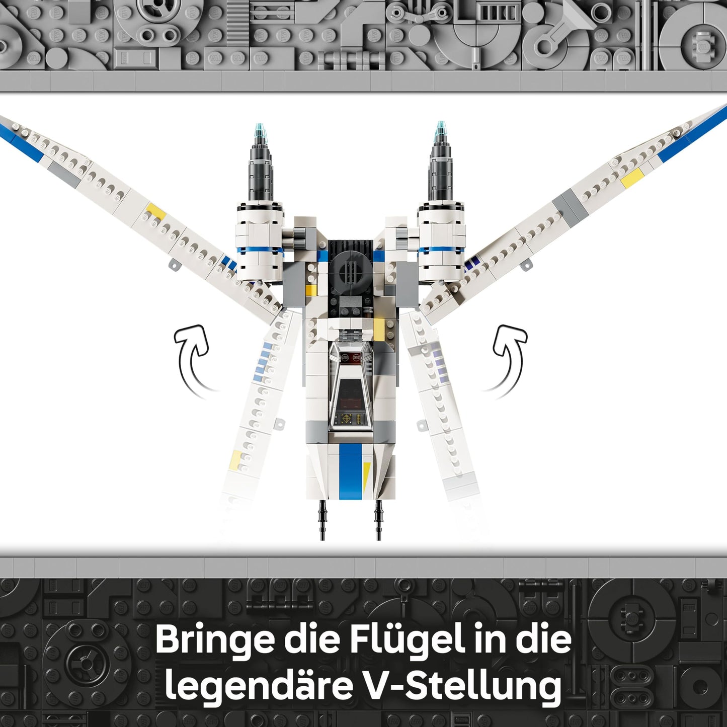 LEGO Star Wars 75399 U-Wing Starfighter, 8+ ani