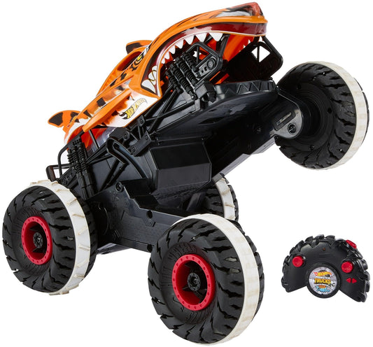 Hot Wheels Monster Truck Tiger Shark telecomanda, 1:15
