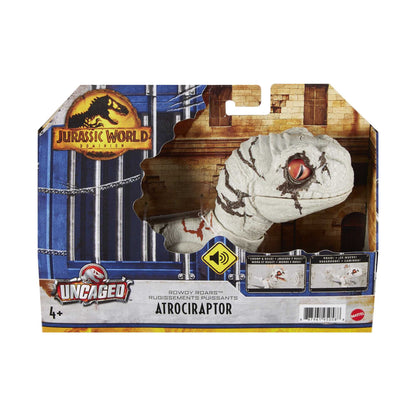 Figura de acțiune Jurassic World Uncaged Rowdy Roars Dinosaurio Fantasma cu sunete, jucărie pentru +4 ani (Mattel GWY57)