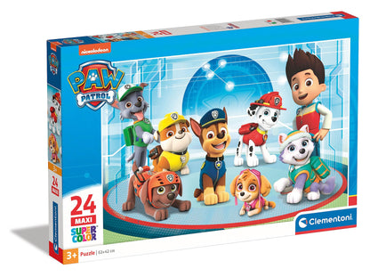 Clementoni 24211 Puzzle Maxi Paw Patrol, 24 piese, 3+ ani