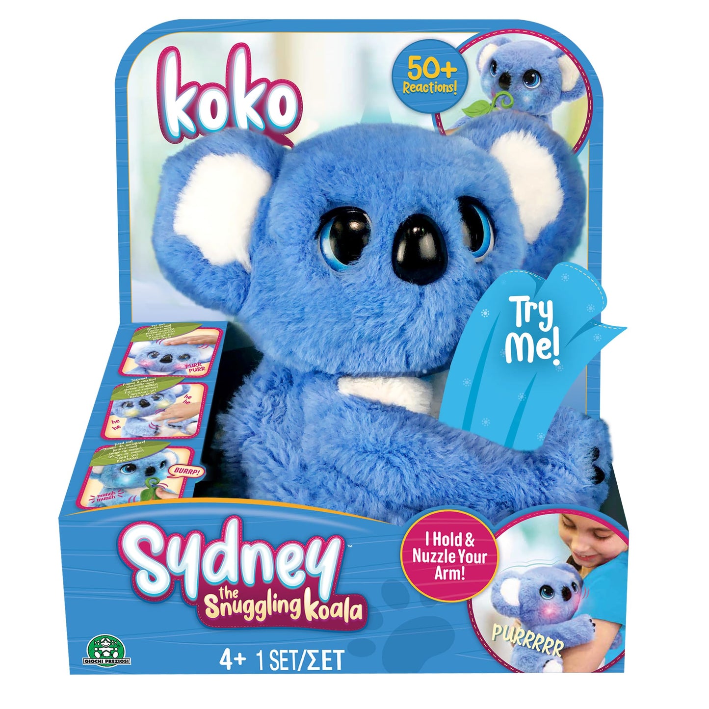 KOKO CALINS Jucarie interactiva Koala, 26 cm, 4+ ani