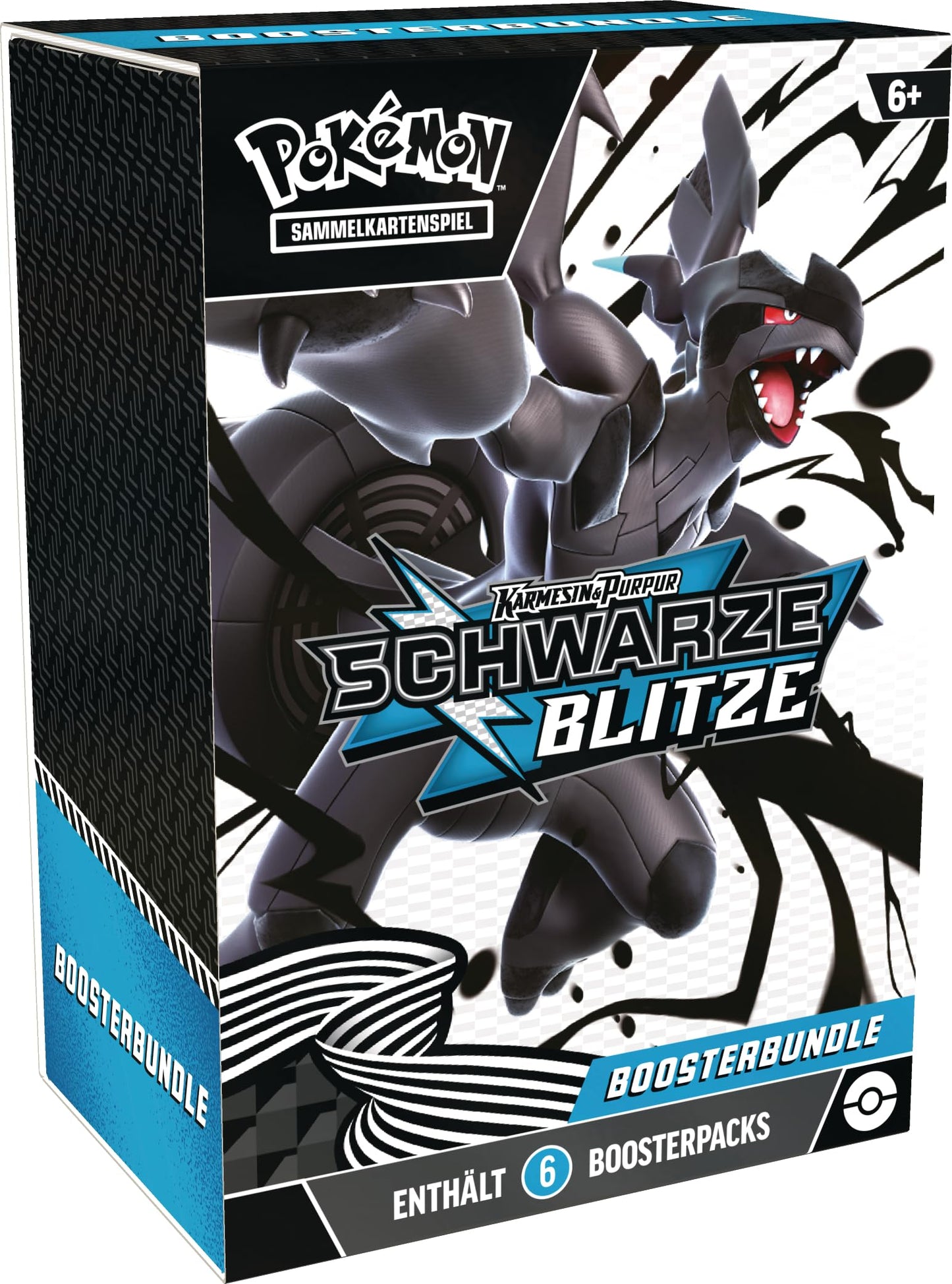 Pokémon TCG Fulgeri Negre Booster Bundle, 6 pachete
