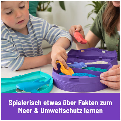 Kinetic Sand Set joacă Planet Ocean, 680g, 3+ ani