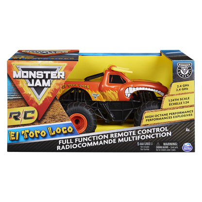 Masinuta Monster Jam RC - El Toro Loco, 1:24