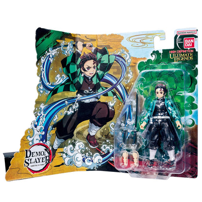 BANDAI - Ultimate Legends HD - Figurina de acțiune Demon Slayer 12 cm - Tanjiro Kamado - Licență oficială Demon Slayer - Figurina articulată Tanjiro - Jucărie pentru copii de la 4 ani - VE88961