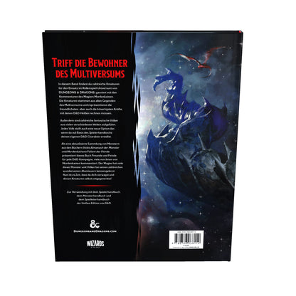 Dungeons & Dragons Mordenkainen Set de joc Carte Monștri din Multivers 3+ ani (limba germană)