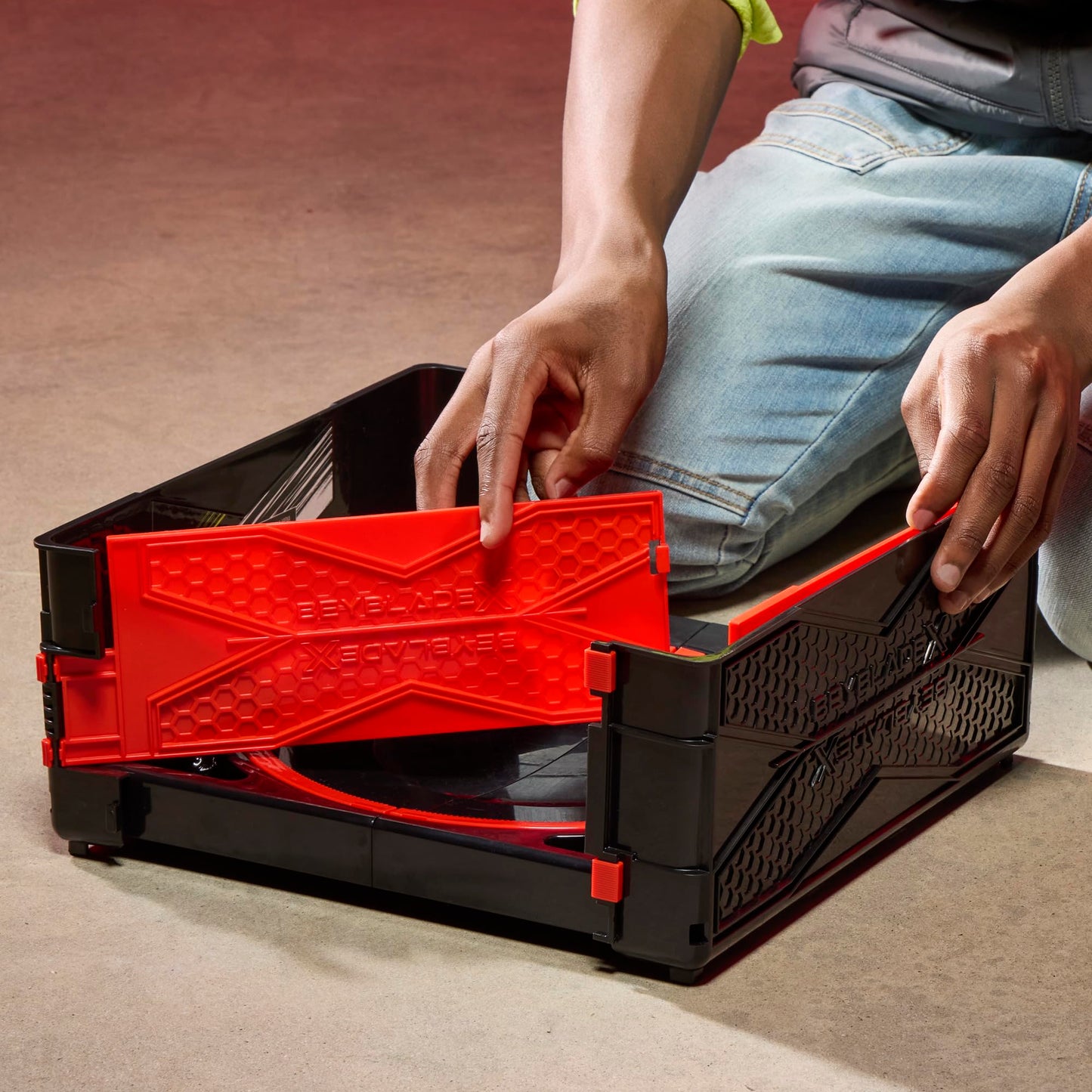Arenă de Luptă Beyblade X Clash and Carry Beystadium