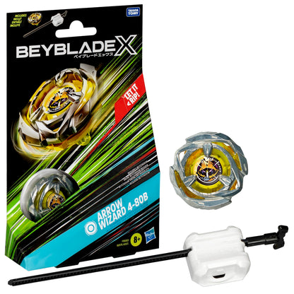 Beyblade X Arrow Wizard Set de pornire cu Kreisel și Starter 4-80B pentru copii de la 8 ani