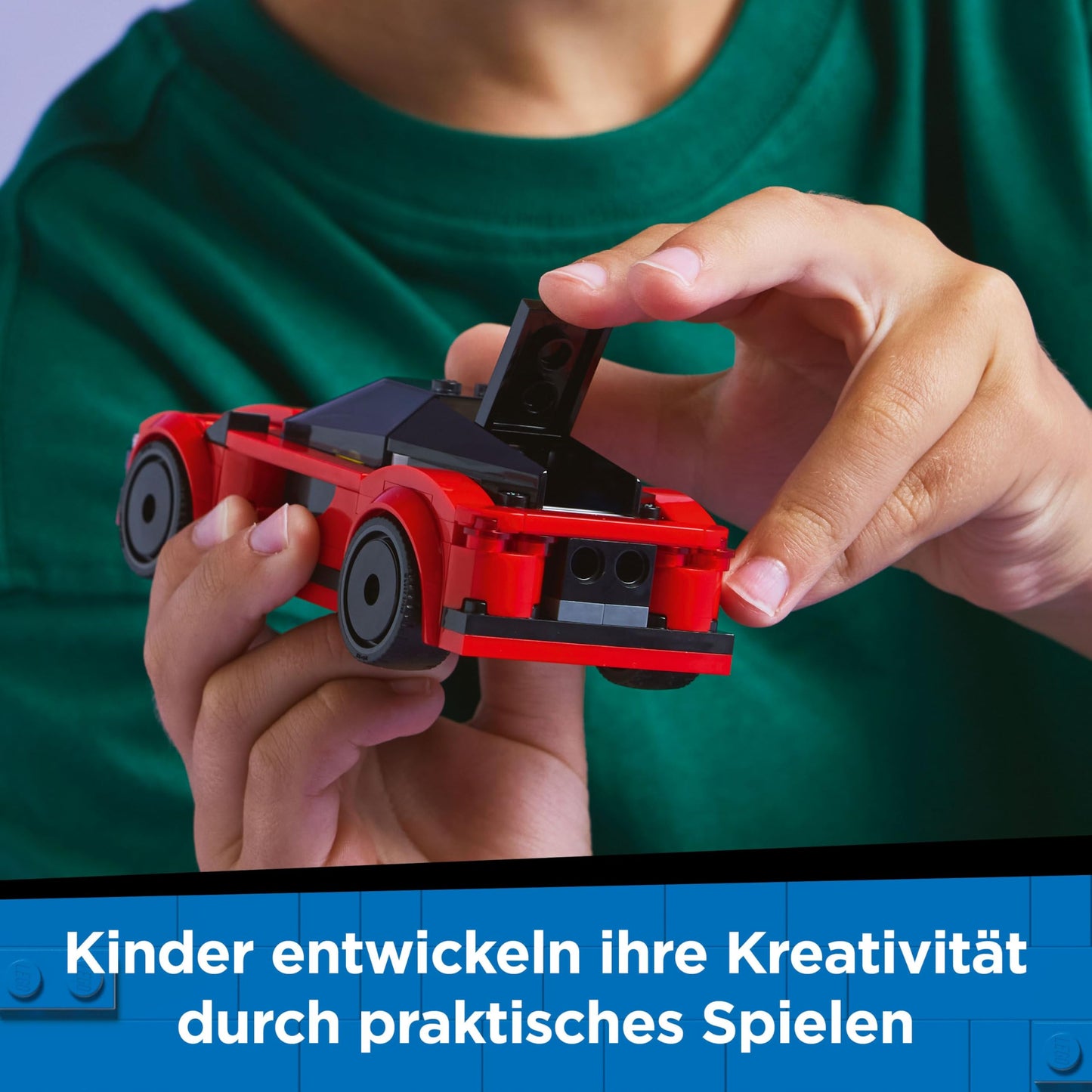 LEGO City 60448 Mașină Sport Roșie, 5+ ani
