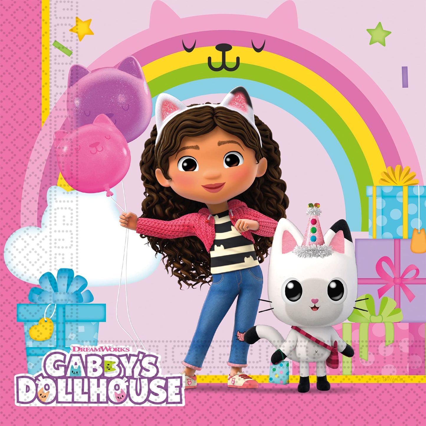 Procos Set petrecere Gabby's Dollhouse, 52 piese